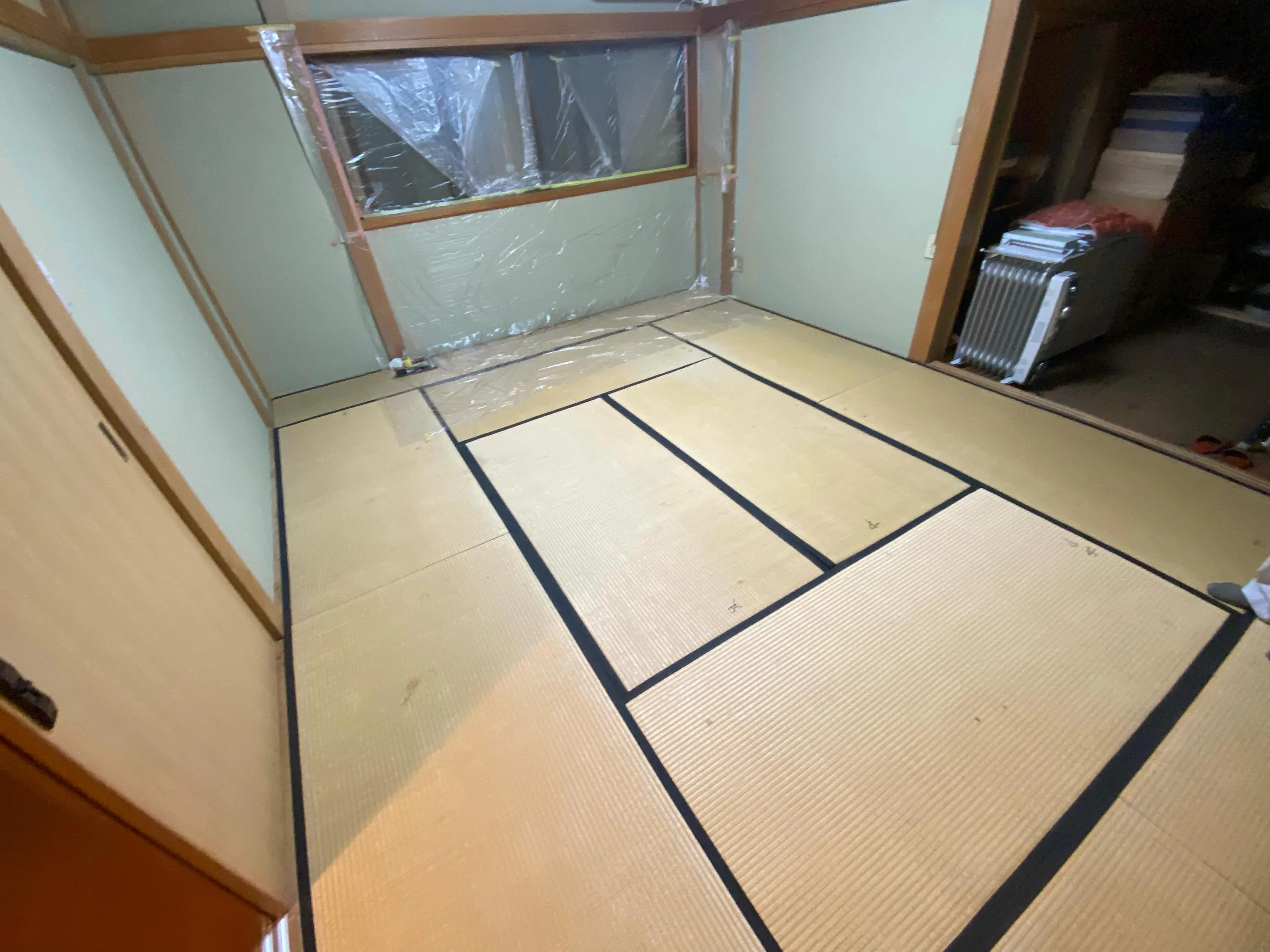 【12畳の畳表替え】