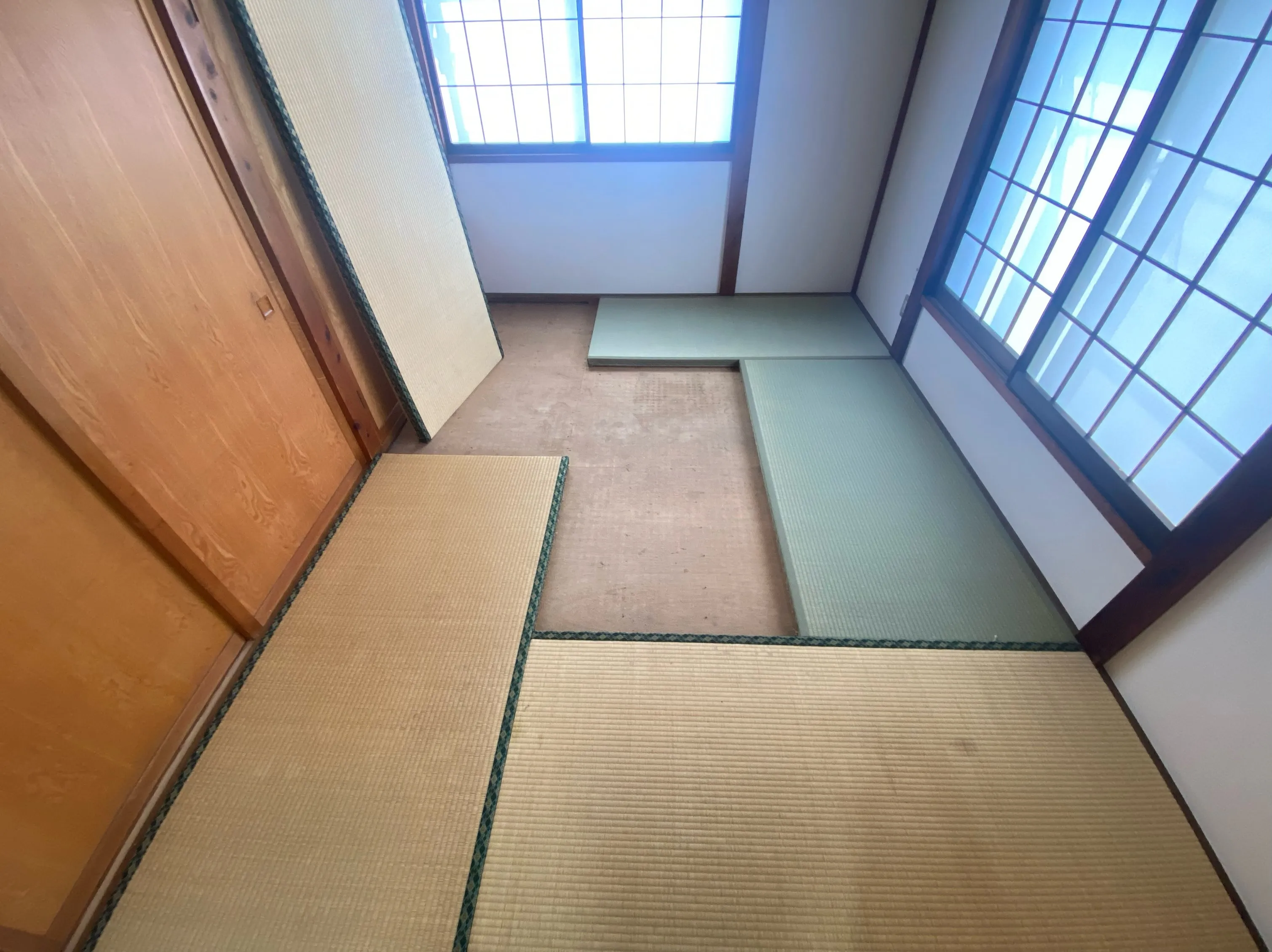 【シェアハウスの一室 畳入替え】